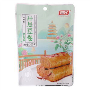 麻辣味纤层豆卷