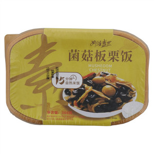妙洁盛世香菇板栗自热米饭