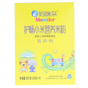 妈咪朵铁锌钙护畅小米营养米粉