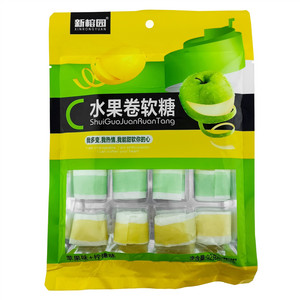 新榕园水果卷软糖（苹果味+柠檬味）