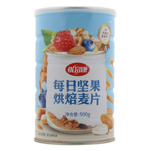 优品康每日坚果烘焙麦片