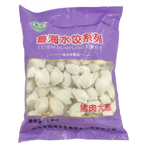 鲁海速冻猪肉大葱水饺（生制品）