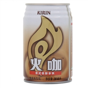 火咖意式倍醇拿铁咖啡味饮料280ml