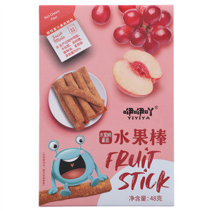 咿咿吖水蜜桃葡萄味水果棒