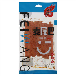 飛旺香辣味麦尾巴（挤压糕点）