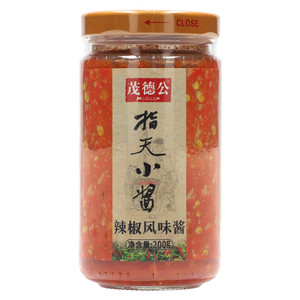 茂德公辣椒风味酱指天小酱