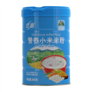 优嘉胡萝卜配方营养小米米粉
