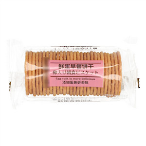 鲜蛋早餐饼干