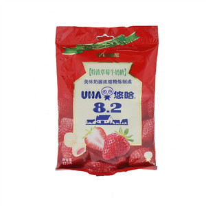 UHA悠哈特浓草莓牛奶糖