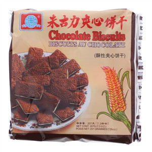华声朱古力夹心饼干（酥性夹心饼干）