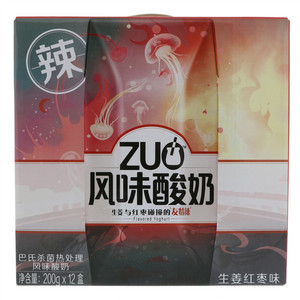 ZUO生姜红枣味风味酸奶