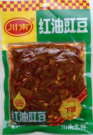川南红油豇豆酱腌菜