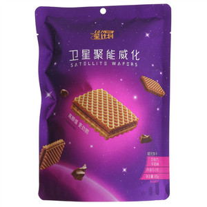 利拉星计划巧克力牛奶味卫星聚能威化饼干
