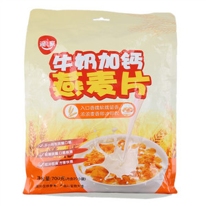 润之家牛奶加钙燕麦片