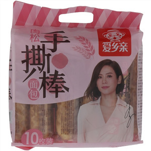 爱乡亲肉松手撕棒面包