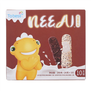 Tobest白巧克力牛奶口味比利时巧克力牛奶口味冰淇淋