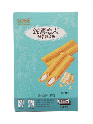 威化夹心白巧克力（代可可脂）