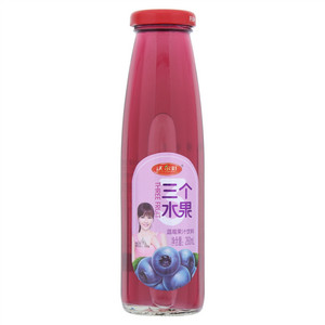 沃尔旺三个水果蓝莓果汁饮料