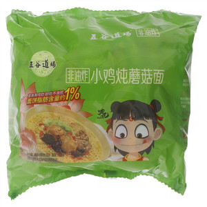 五谷道场非油炸小鸡炖蘑菇面