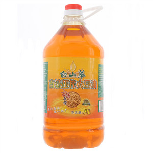 白山萃古法压榨大豆油