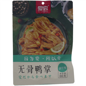 爱尝清柠味无骨鸭掌
