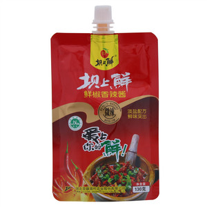 坝上鲜微辣鲜椒香辣酱（袋装）