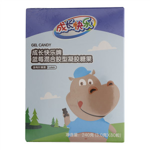 养生堂成长快乐蓝莓混合胶型凝胶糖果
