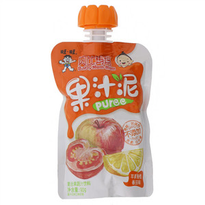贝比玛玛果泥_苹果香橙味