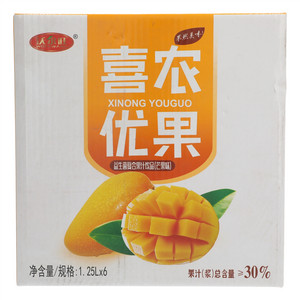 沃尔旺喜农优果芒果味益生菌复合果汁饮品