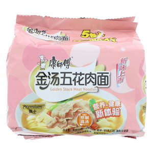 康师傅金汤五花肉面