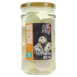 魁牌海盐口味鹌鹑蛋罐头