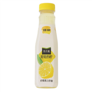 美汁源轻轻的柠柠檬味复合果汁饮料