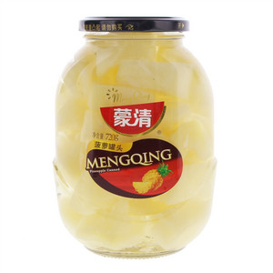 蒙清菠萝罐头