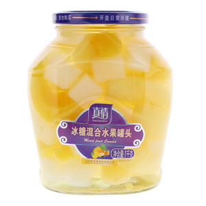旺多多真情冰糖混合水果罐头