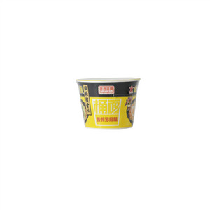 公仔桶面-酸辣猪骨风味（油炸方便面）