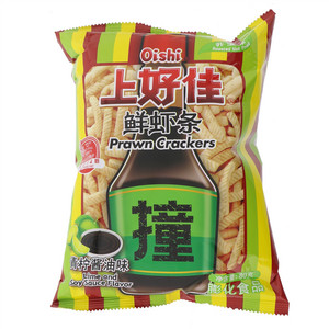 Qishi上好佳青柠酱油味鲜虾条