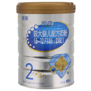 优强蜜蓓较大婴儿配方奶粉（6-12月龄，2段）