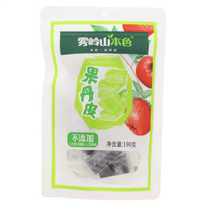 雾岭山本色果丹皮Hawthorn  Maltose