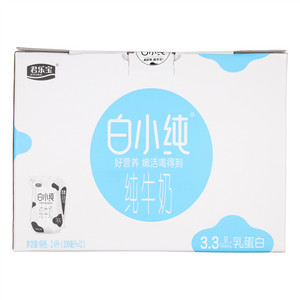 君乐宝白小纯纯牛奶