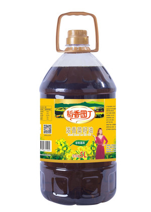 5升稻香园丁浓香菜籽油