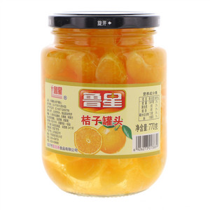 鲁星水果罐头（桔子罐头）