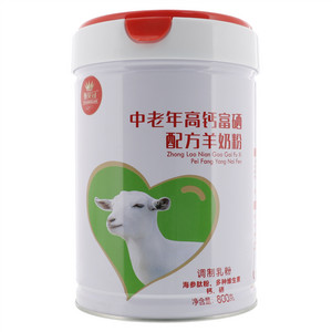 甄贝冠中老年高钙富硒配方羊奶粉