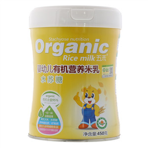 五禾水苏糖婴幼儿有机营养米乳