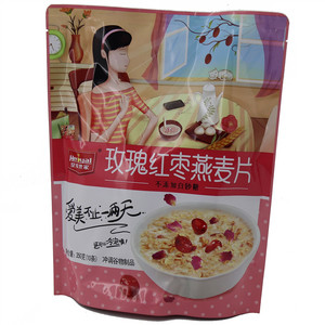 玫瑰红枣燕麦片