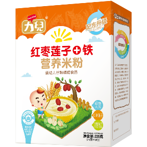 力兒红枣莲子+铁营养米粉