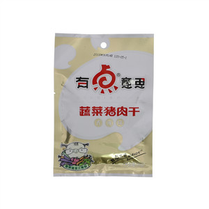 黔五福有点意思蔬菜猪肉干（香辣味）