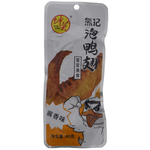 坤英酱香味熊记泡鸭翅
