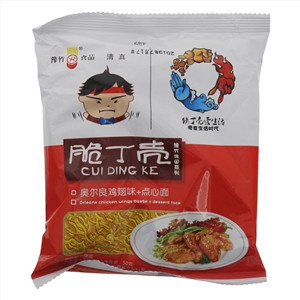 豫竹休闲系列脆丁壳干吃面