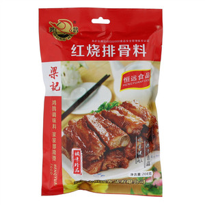 鸿鹄梁记红烧排骨料195克