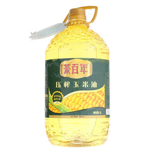 茶百年压榨一级玉米油
